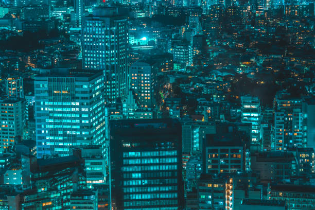 istock Skyline of Tokyo at night, Japan 1479771659