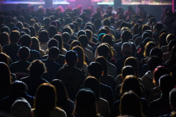 istock Audience listens to rock and roll at the conference hall. 1479783032