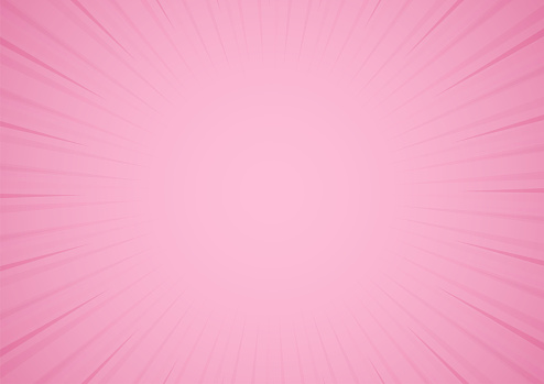 Bright pink rays vector background