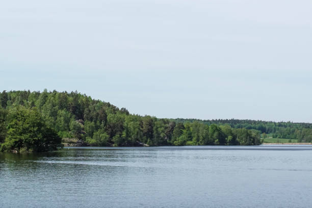 Scenic view of a lake against sky