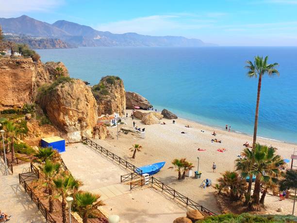 istock Beach in Nerja, Spain 1479805858