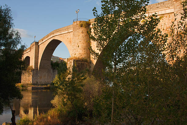 Ceret (Pyrenees Orientales, Languedoc-Roussillon, France) - The ancient bridge over the Tech river, called \