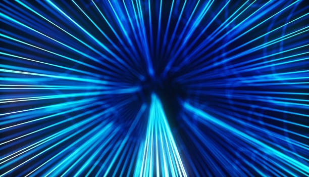 istock Abstract geometric background of radial lines. Dataflow tunnel. Explosive star. 1479815214