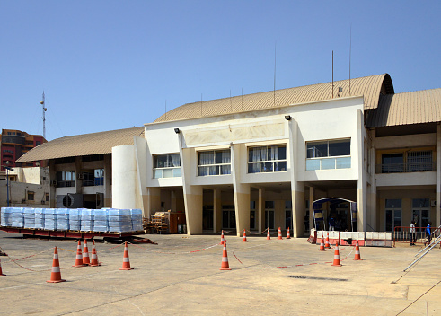 Dakar (Plateau), Senegal: International Maritime Terminal (Gare Maritime Internationale) - the main passenger terminal at the Autonomous Port of Dakar (PAD). Also serves domestic destinations (Gorée, Casamance)