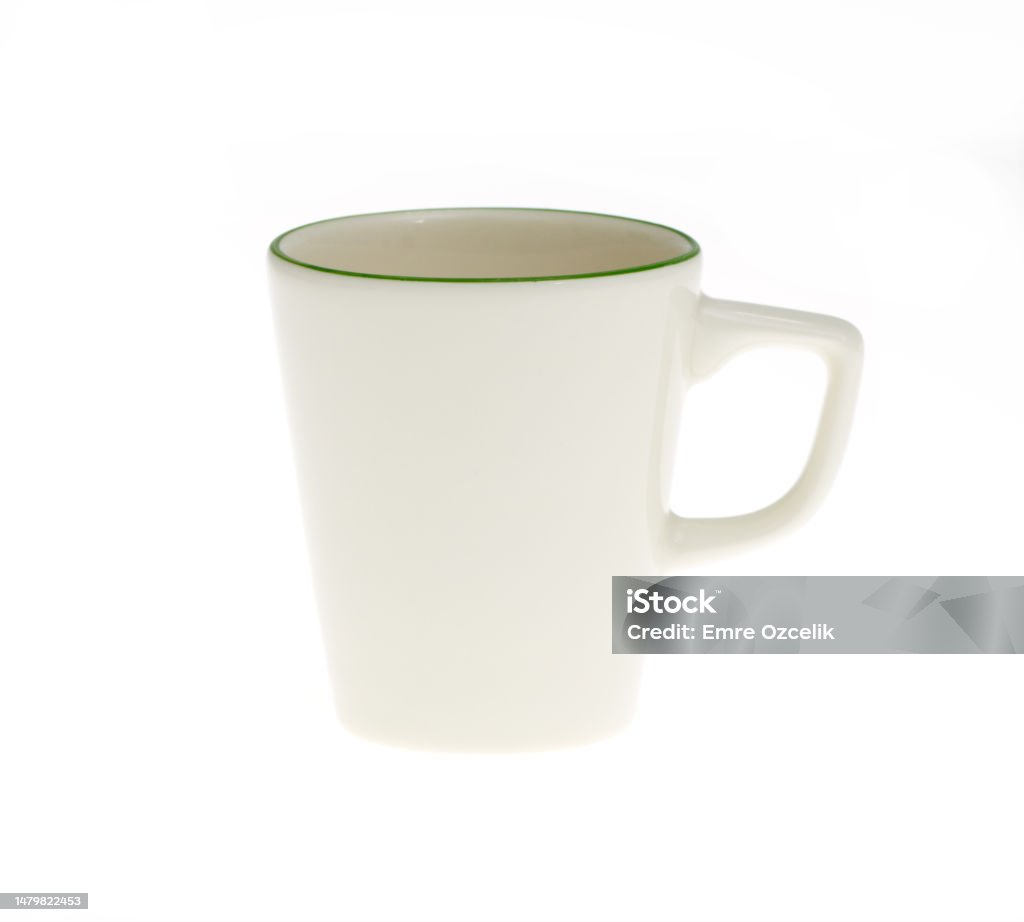 Visual Empty Cup Empty Cup Isolated On White Background Stock Photo - Download Image Now ...