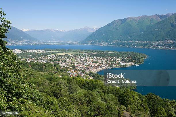 Foto de Ascona Sou Lago Maggiore e mais fotos de stock de Lago Maggiore - Lago Maggiore, Sul, Suíça