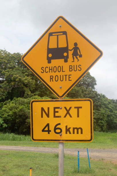 istock Country School Bus Sign 1479824106