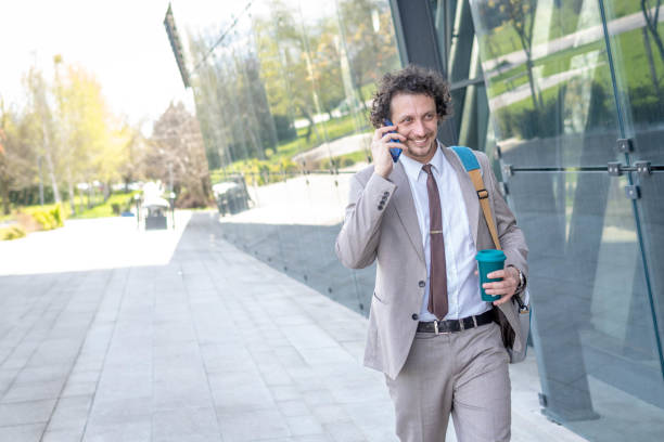 istock Confident businessman on the way for work 1479827542