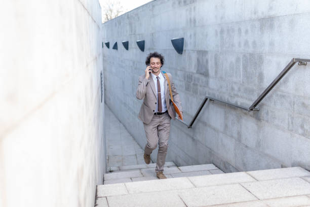 istock Confident businessman on the way for work 1479827784