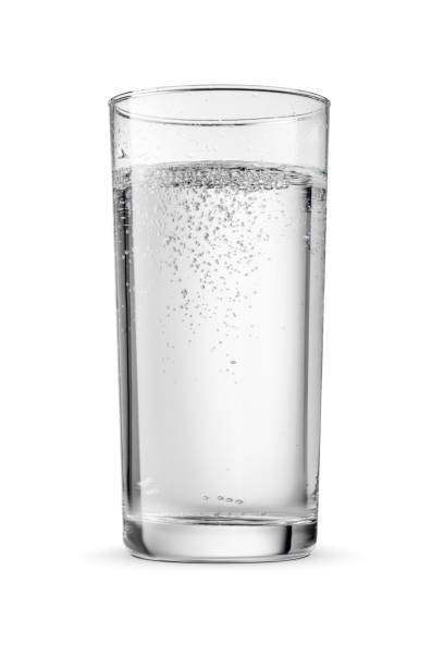 istock Glass of sparkling water isolated white. 1479841194