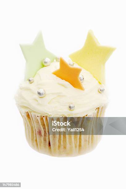 Colorful Cup Cake Stock Photo - Download Image Now - Baked, Cake, Close-up