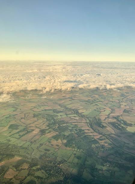istock Flying over the English countryside 1479867355