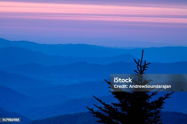 Mountain Dróg O Zachodzie Słońca - zdjęcia stockowe i więcej obrazów Appalachy - Appalachy, Bez ludzi, Blue Ridge Parkway