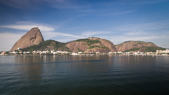 Shot of the sugarloaf mountain in Rio de Janeiro, Brazil