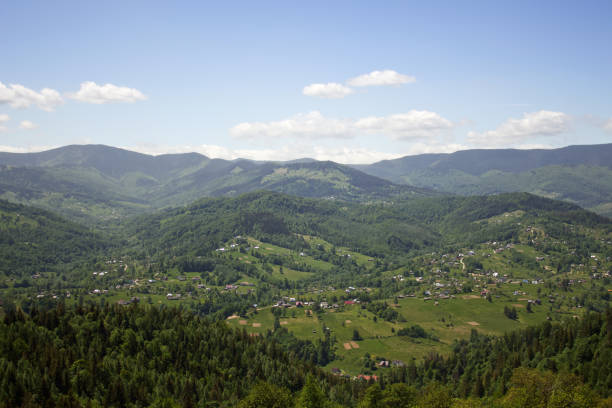 istock Beautiful landscape on spring mountains in Ukrainian Carpathians 1479883636