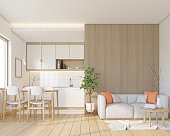 Modern japan style living room