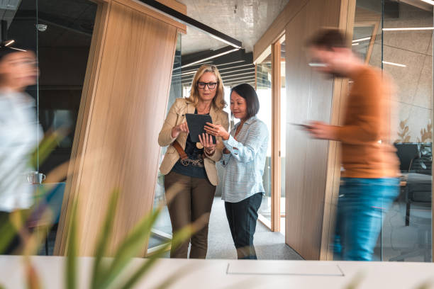 istock Multiracial People Working In A Modern Office With Wireless Technology 1479892942