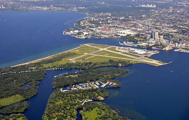 istock City Centre Airport, aerial 147990972