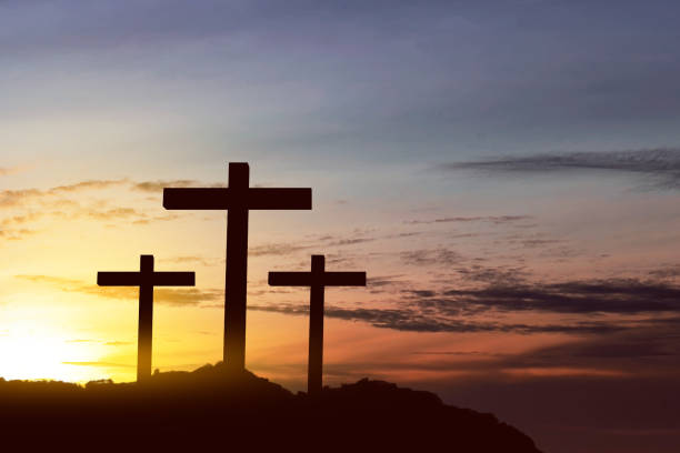 istock Christian Cross on the hill 1479914135