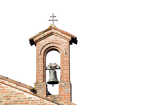 a small bell tower with a transparent background