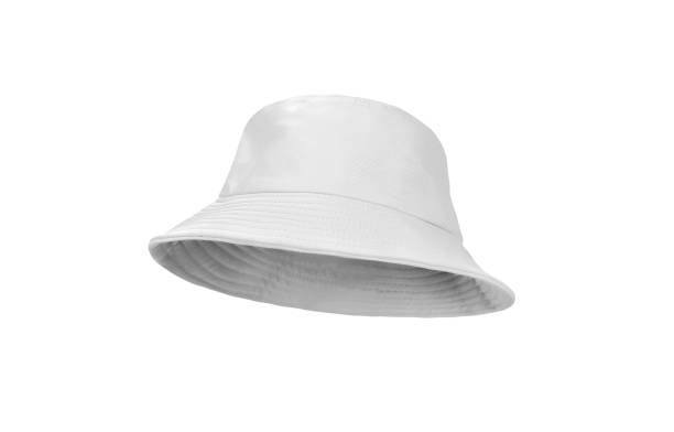 istock White bucket hat isolated on white background 1479926371