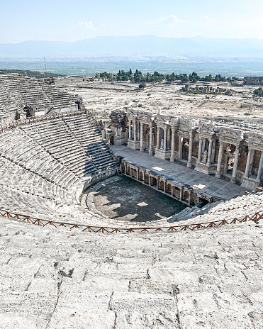 Turkey , Hierapolis Teather in Pamukkale