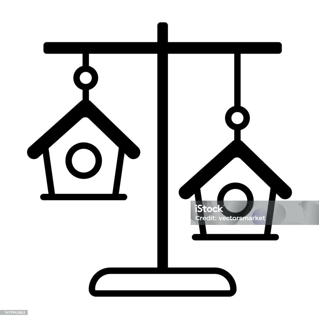 Bird Aviaries Stock Illustration - Download Image Now - Aviary, Cage ...