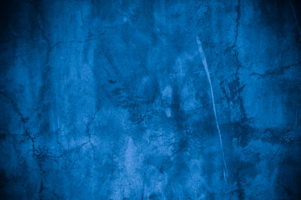 istock Old wall pattern texture cement blue dark abstract  blue color design are light with black gradient background. 1479957928