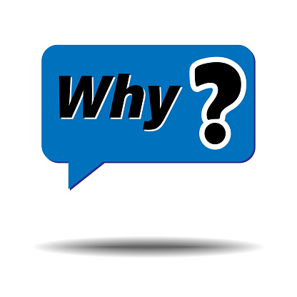 Why In Words Why Question Asking Why Speech Bubble With Word Why Vector向量圖形及更多Brand ...