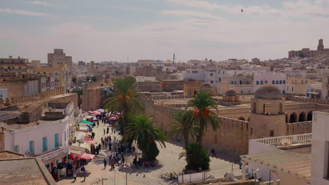 The old town of Sousse Medina an attraction for lots of tourists.