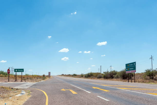 istock Junction on road N10 at Karos 1479963786
