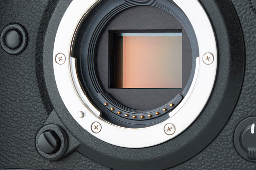 Modern mirrorless camera sensor