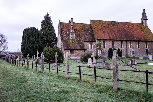 St Luke's Church small local Guildford church Surrey England