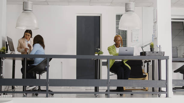 istock Business woman planning development strategy at desk 1479974437