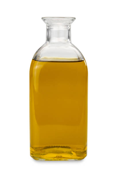 istock Extra virgin olive oil in glass bottle 1479997836