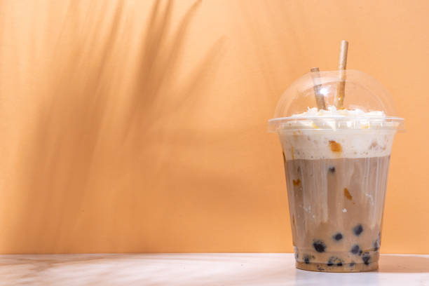 istock Tapioca boba balls coffee frappe 1480004982