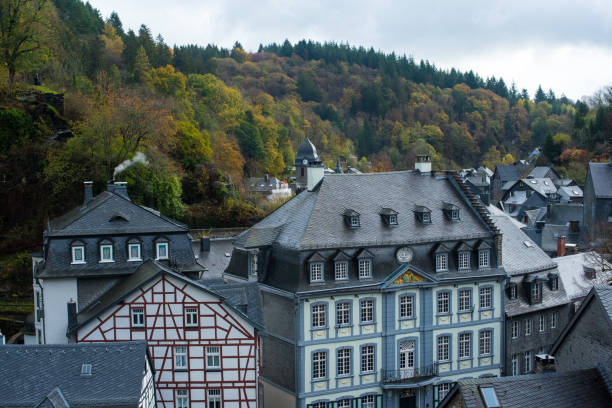 istock Old half-timbered houses in Germany 1480005944