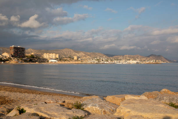 istock Port and Beach, El Campello, Alicante, Spain 1480007151