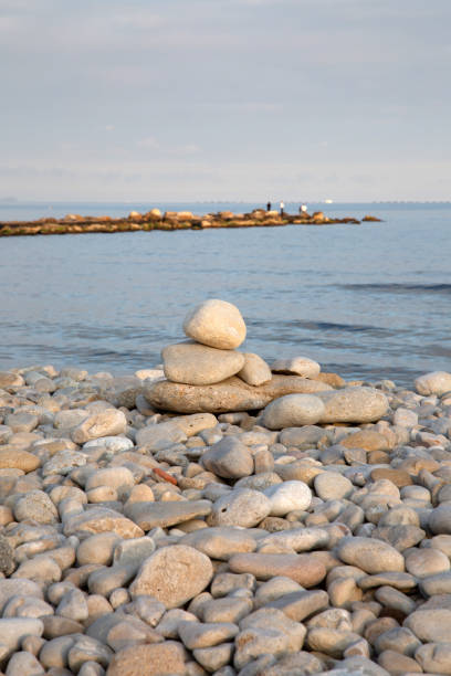 istock Stone Stack on Beach, El Campello, Alicante, Spain 1480007194