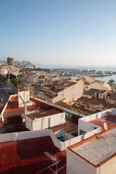 istock Rooftop View, and Port; El Campello; Alicante; Spain 1480007908