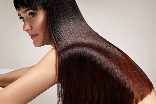 istock Woman with perfect hairs 148000922