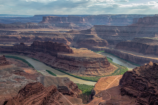 Dead horse point canyon view