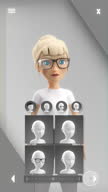 istock Avatar creator in a mobile video game 1480023596