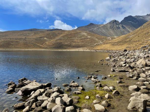 istock Moon lagoon in Nevado de Toluca volcano with two lake craters 1480024204