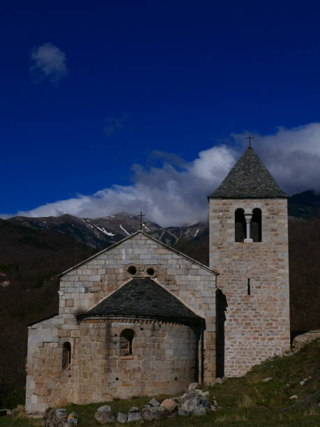 istock Corsavy, Saint Martin church 1480028066