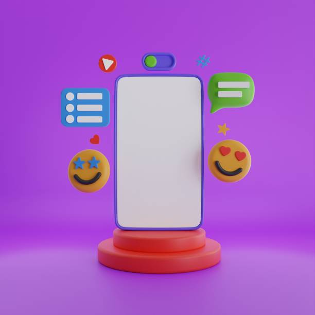 istock 3D Social media platform, online social communication applications concept. 1480030841