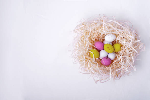 istock decorative colorful easter eggs on white background top view postcard mockup 1480030960