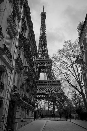 Eiffel Tower from University Street
