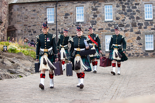 -Edinburgh,Scotland October 16, 2015 The Royal Scots The Royal Regiment was the oldest Regiment in the British Army