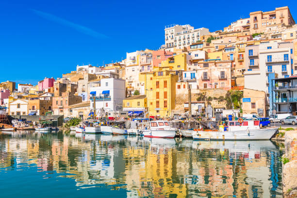 istock Sciacca, Sicily, Italy at the Port 1480050022